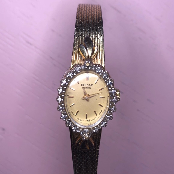 Pulsar Accessories - Vintage Pulsar Gold Watch